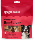 Amazon Basics Freeze-Dried RawSingle Ingredient Dog Treats(Previously Wag), Beef Liver,High Protein, Grain-Free, 3.3Ounce (Pack of 1), Packagingmay vary